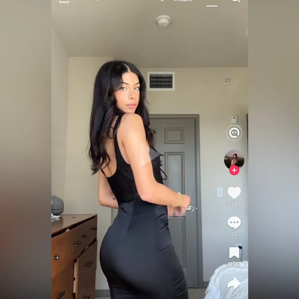 Meshki Corset maxi dress lace sexy bodycon drop waist octavia goth laceup satin - Image 5