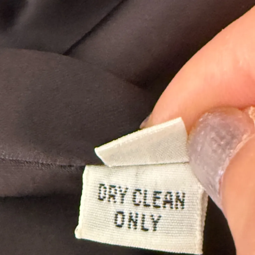 Vintage Full Length Black Velvet Long Coat size 00-0 - Image 7