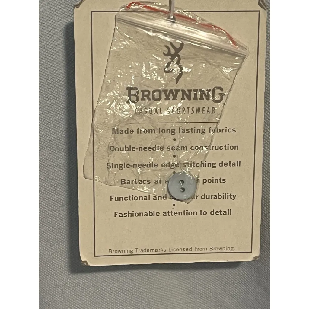 Browning Sleeveless Top Womens XL Blue V Neck Button Collared Tank Shirt NWT - Image 7