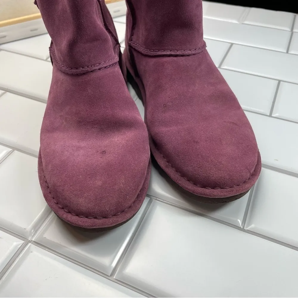 UGG Unlined Classic Mini PURPLE Treadlite BOOTS‎ - Image 13