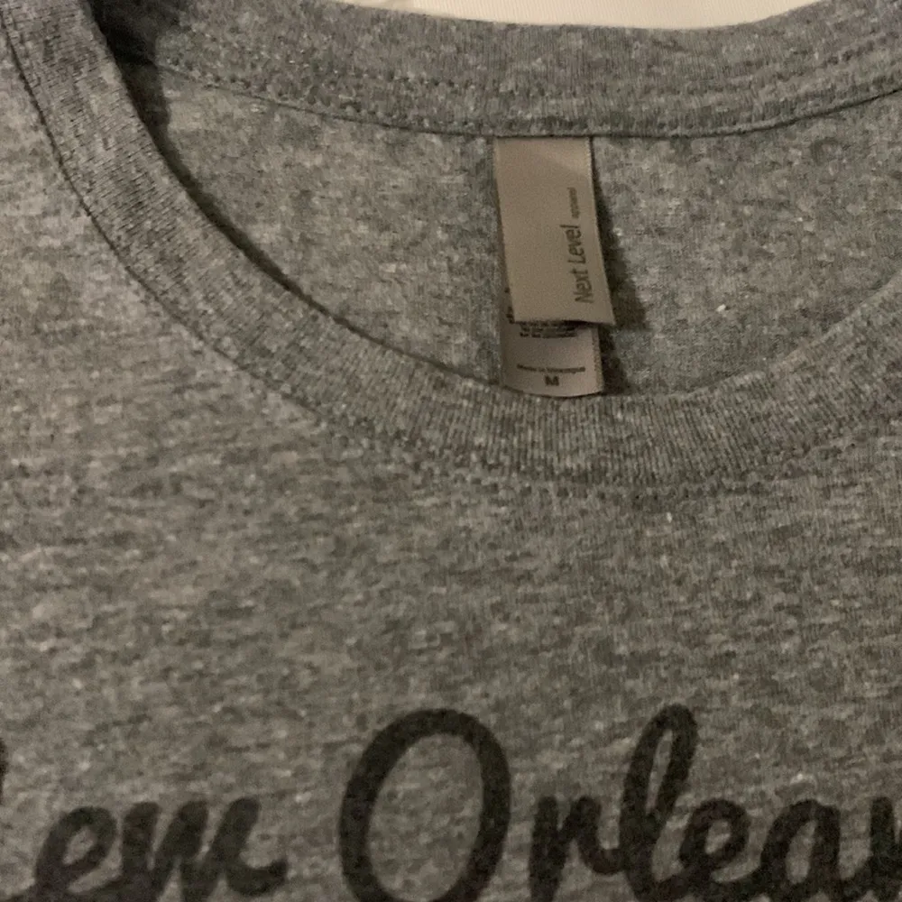 Cute Next Level Tshirt New Orleans Neighborhoods Ladies size M Junior - Image 3