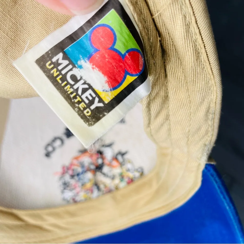 Vintage Mikey unlimited Disney Mickey Mouse and friends hat ball cap adjustable - Image 3