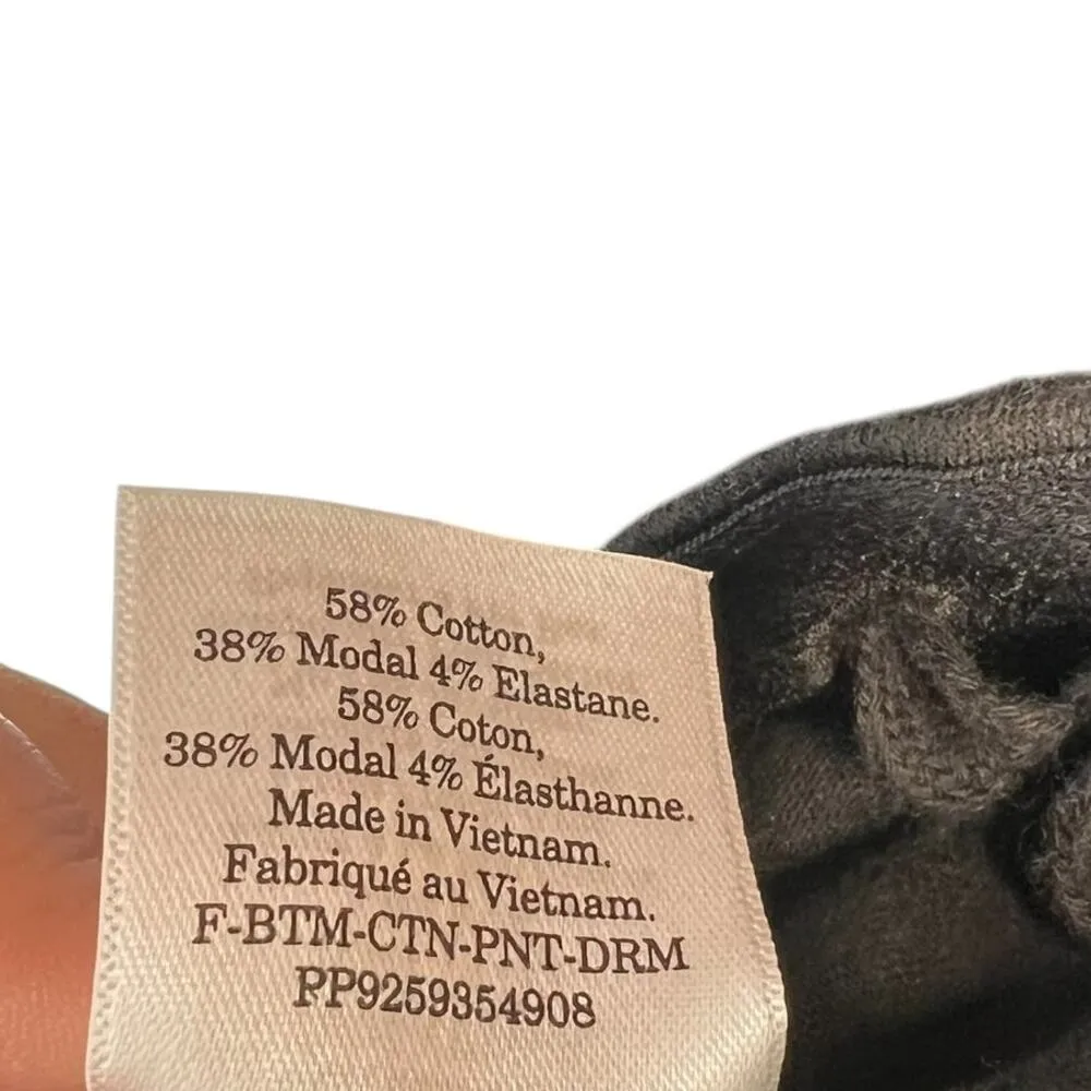 Everlane The Dream Pant Elastic Waist Pull-On Knit Tapered Leg Black Size XS‎ - Image 12