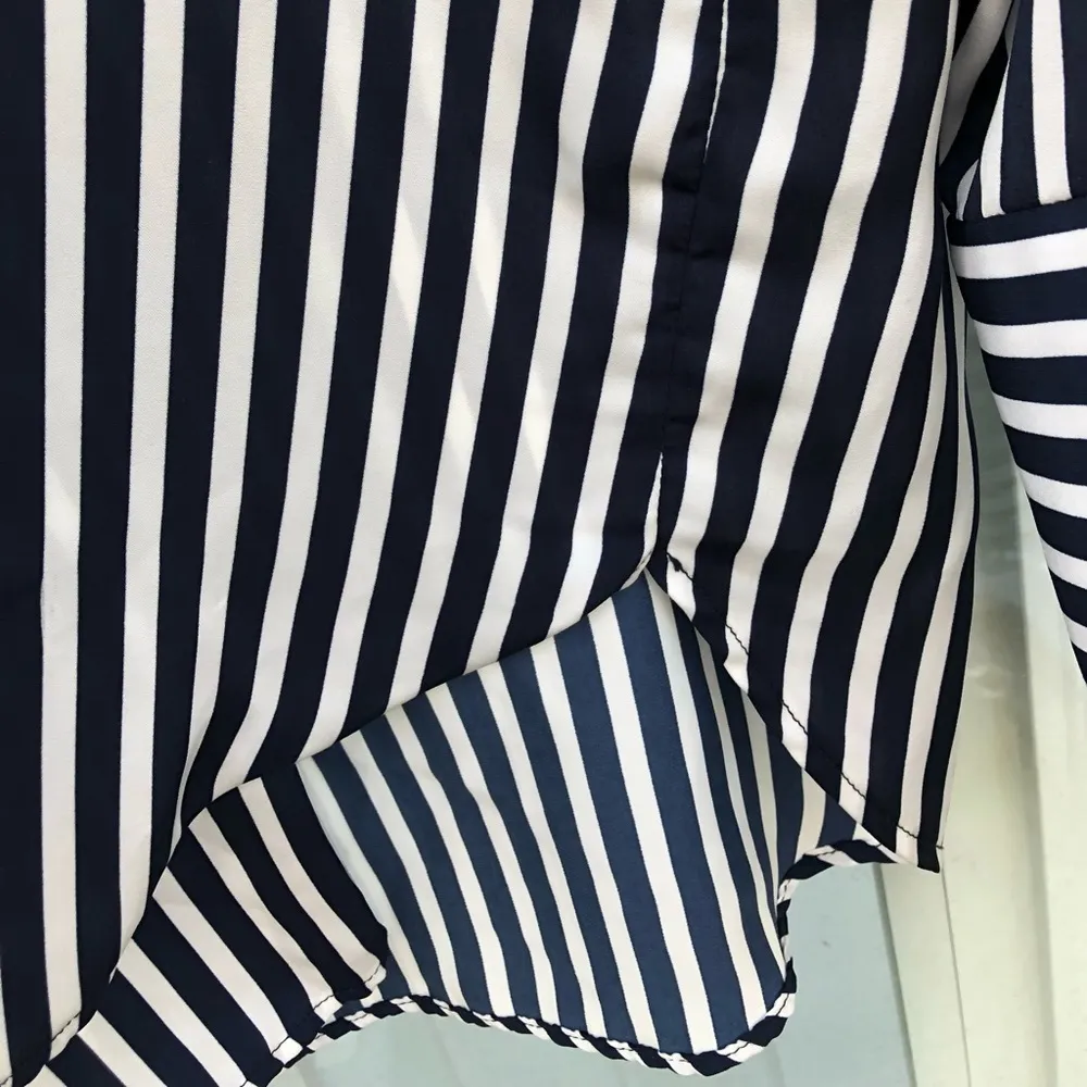 Navy Striped Top - Image 6