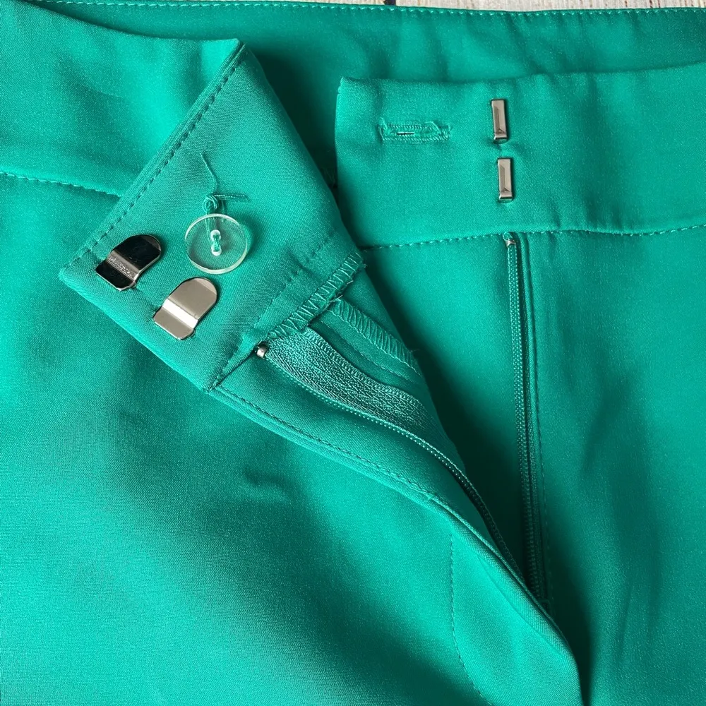 Dressbarn Jones Studio Women Shorts Green Casual Size 16 NWT - Image 4