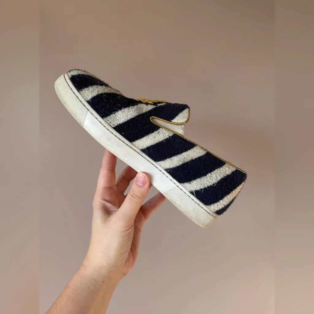 Christian Louboutin Women’s Boat Spa Eponge Skate Sneakers Nautical Size 36.5‎ - Image 10