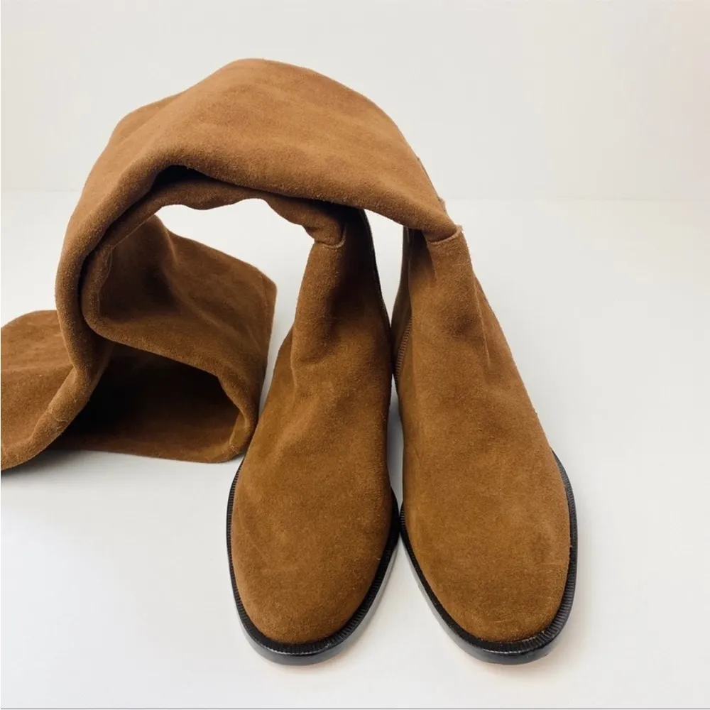 Jcrew over the knee beautiful brown suede boots NEW - Image 3