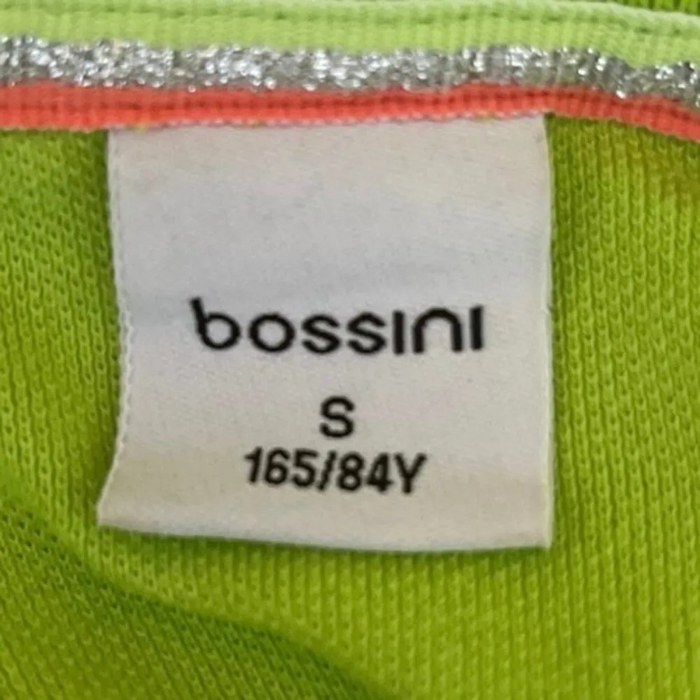 Bossini Green Cotton Logo Collared Casual Golf Short Sleeve Polo Shirt Size S - Image 3