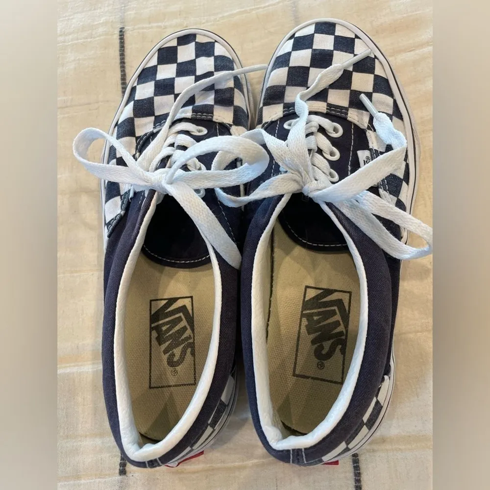 VANS Era Checkerboard Nightsky/True White Shoes - Women’s Size 6 -Men's size 4.5 - Image 7