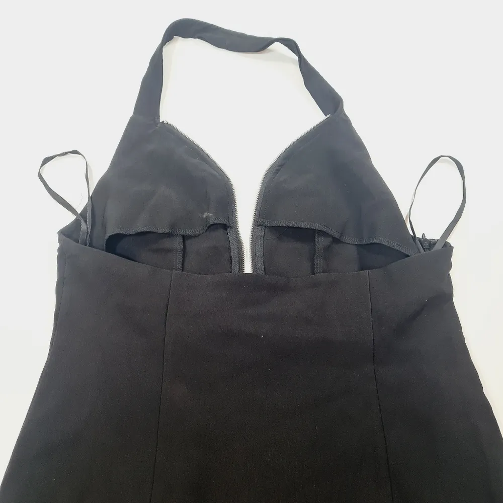 Superdown Greta Zip Up Dress in Black - Image 13