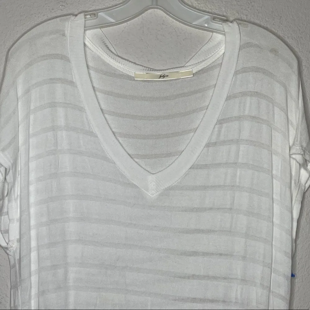 Gibson V-Neck Top‎ White - Image 2