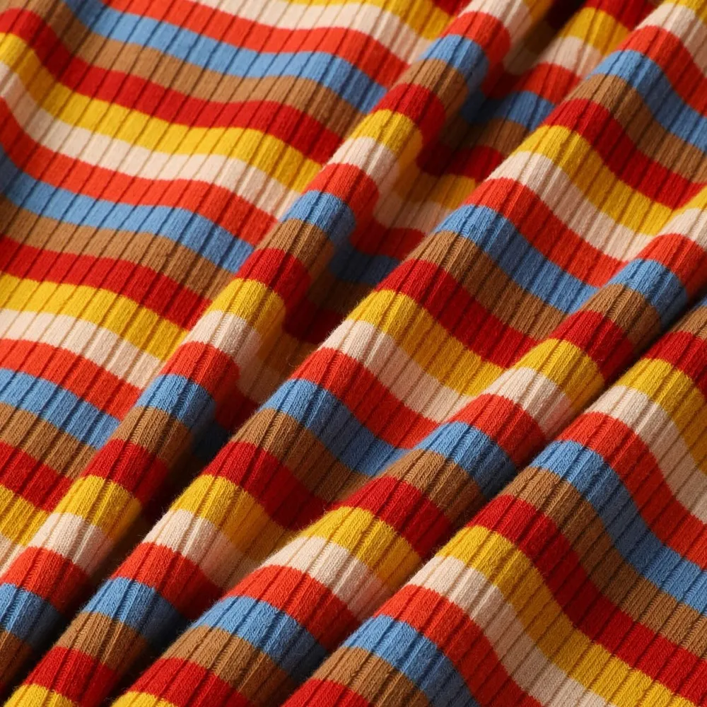 Zara Striped Zipper Up Collared Crop Top - Image 11