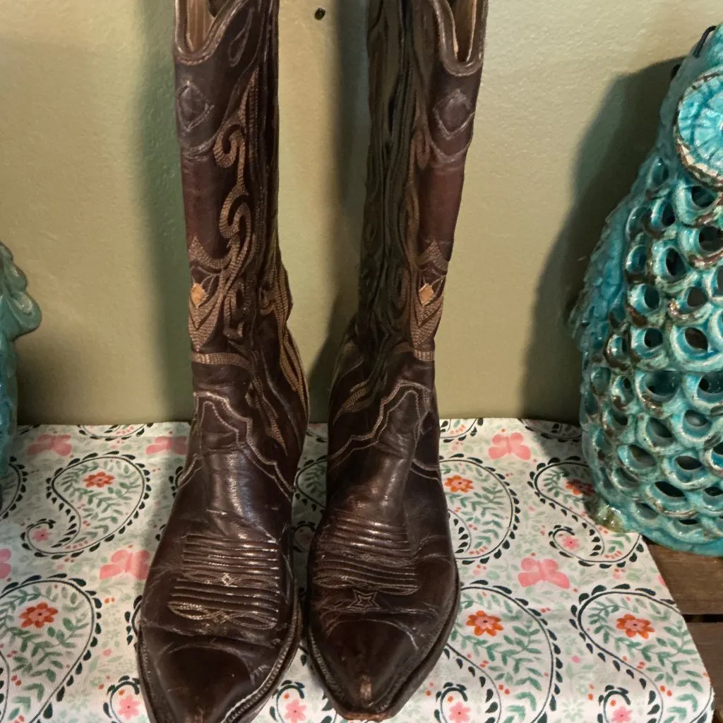 Corral Grand Ole Opry Boots by  VINTAGE Size 6.5 - Image 9