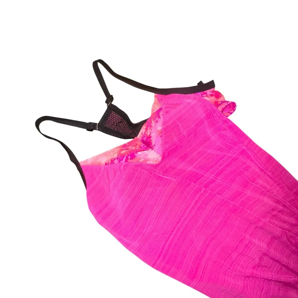 ZeroXposur Womens Fuchsia Side Knot Tankini - Image 3
