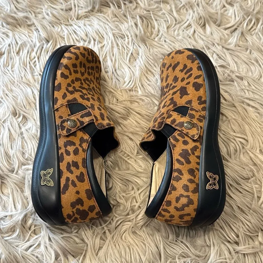 Alegría cheetah print leather shoes size 38 (US 8) - Image 7