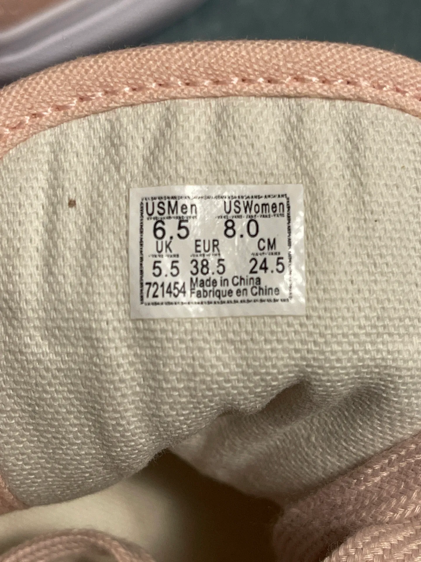 Pink Low Top Shoes - Image 3