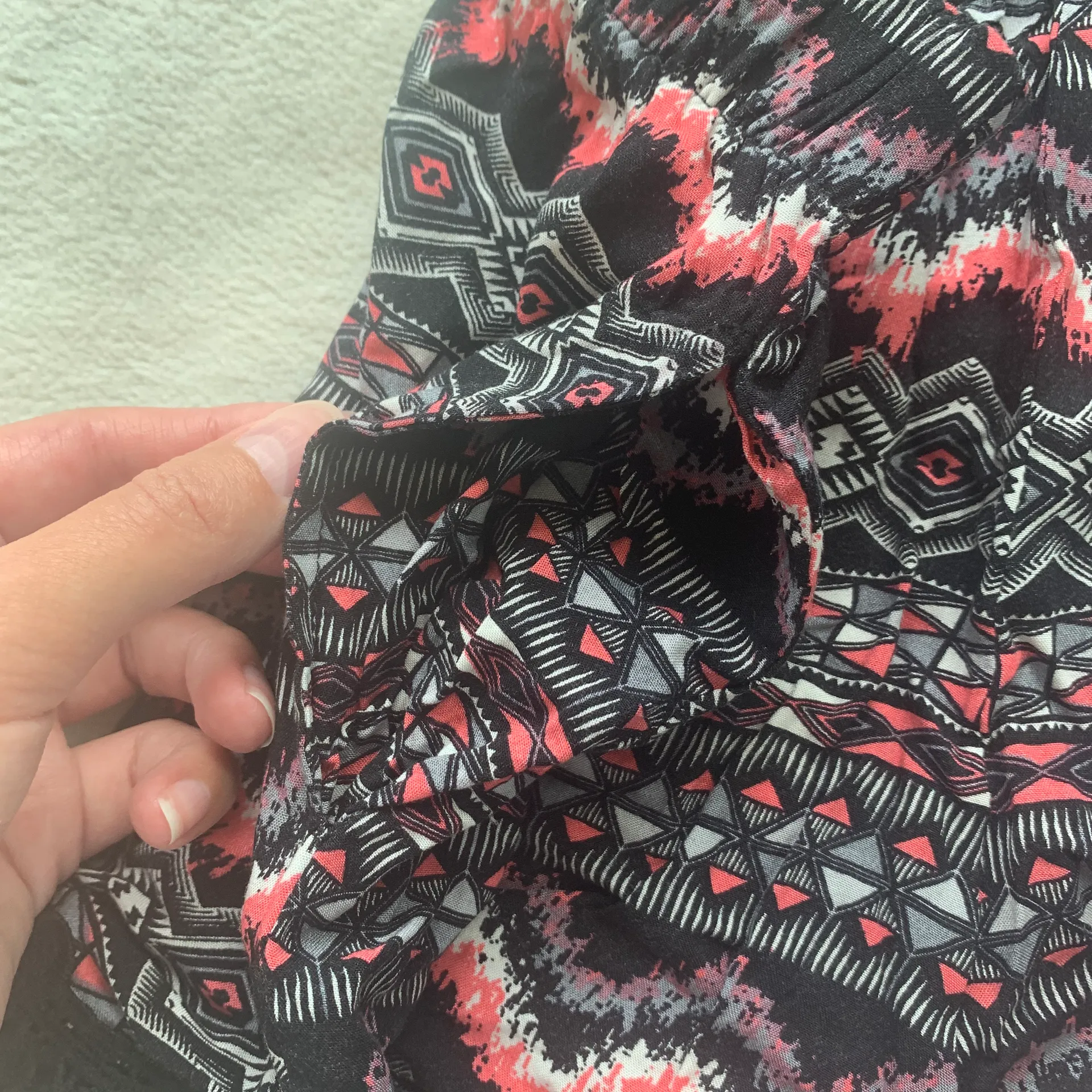 Soft Flowy Shorts With Pockets - Image 3