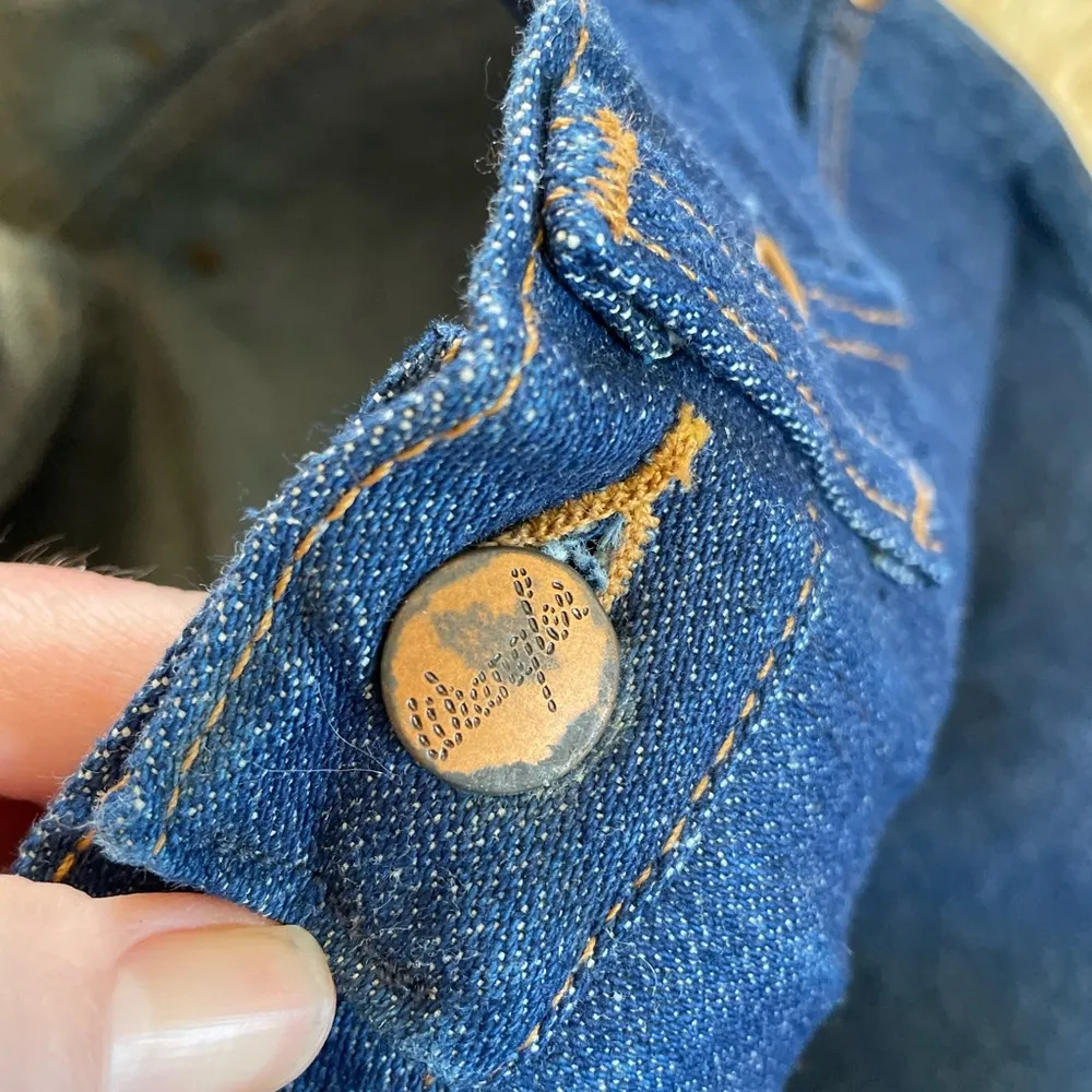 Deadstock vtg Wrangler denim 90s vintage jeans long inseam classic fit - Image 6