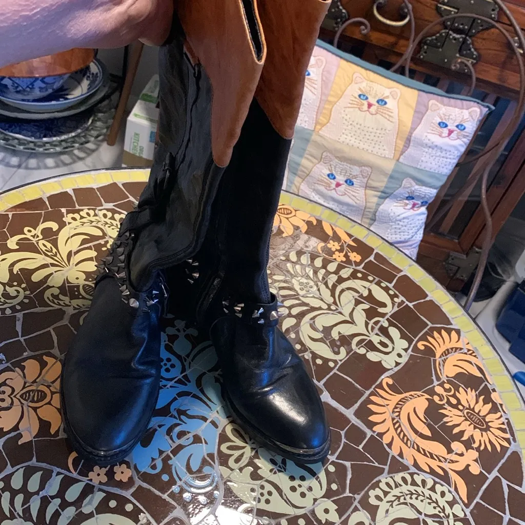 SAM EDELMAN PARK LEATHER BOOT Sz:6.5 - Image 2