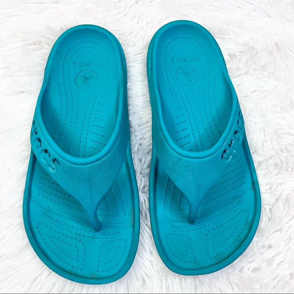 Baya Green Adult Flip Flop Sandals Unisex Men’s 4, Women’s 6 - Image 2