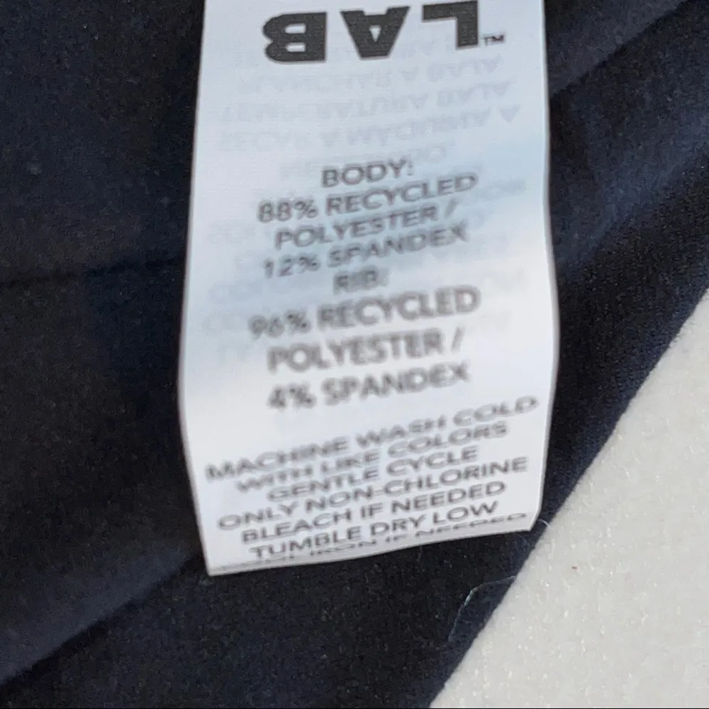 JOY LAB MOISTURE WICKING BLACK WORKOUT TANK SMALL - Image 5