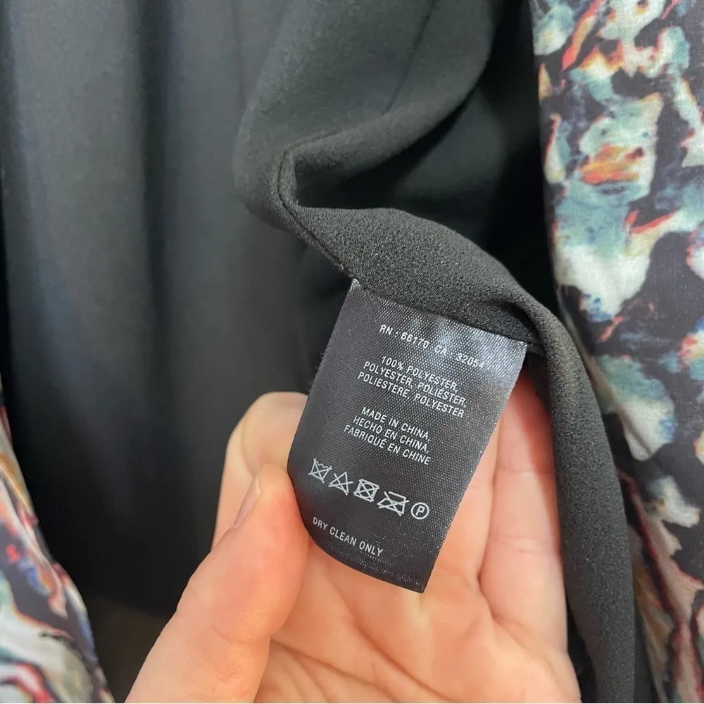 Anthropologie Cartonnier Ardsley Watercolor Blazer Abstract Multicolor - Image 8