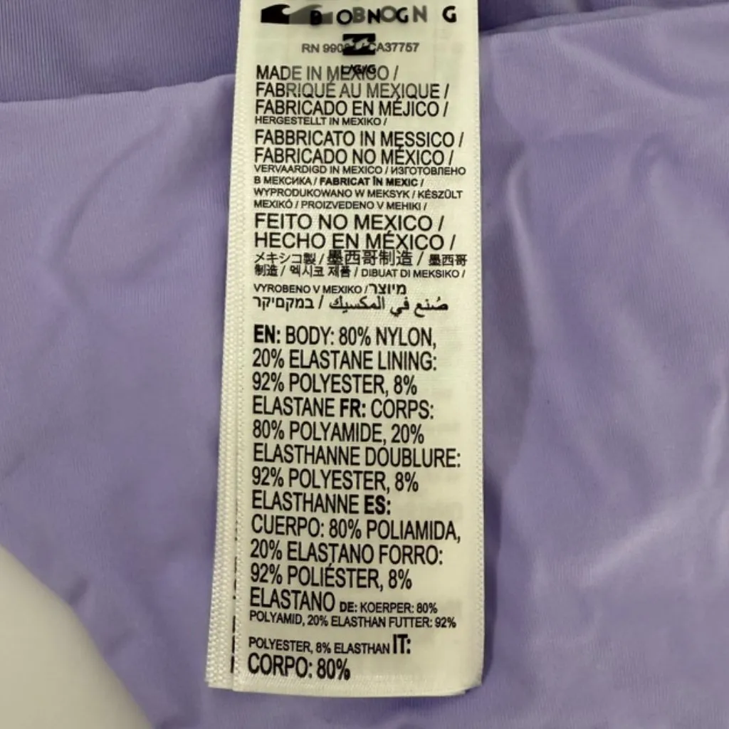 NWOT BILLABONG Prism Violet Sol Searcher Maya Bikini Bottom - Image 5