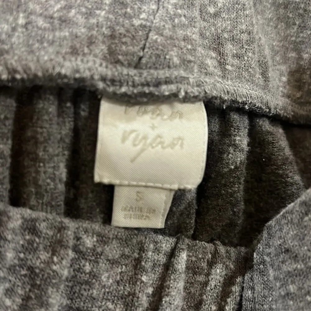 Roan and Ryan Gray Fleece Joggers Sweatpants Small - Image 4