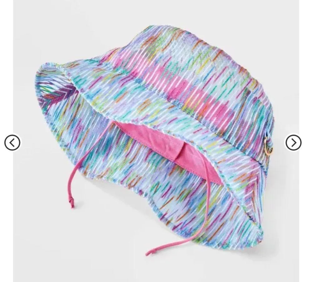 Mesh Utility bucket hat rainbow wild fable new - Image 2