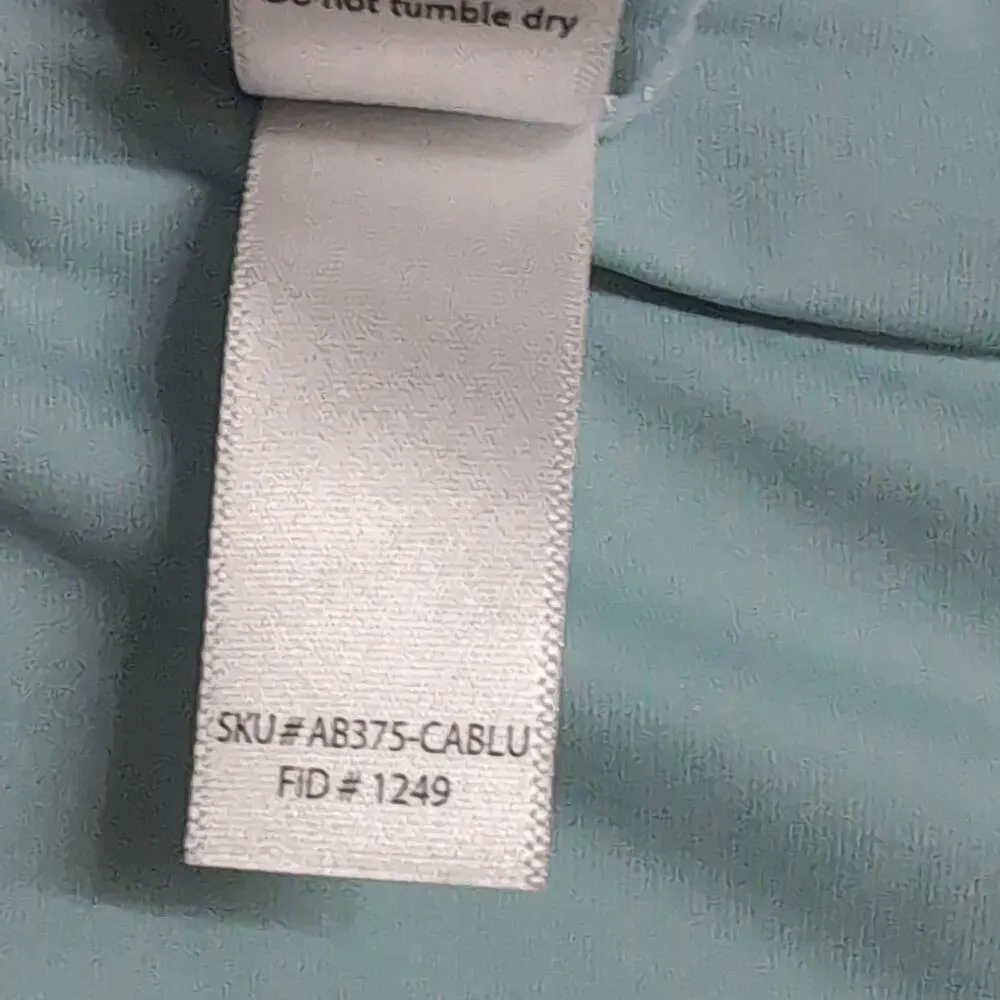 Andie The Skirt Bottom Attached Bikini Bottom CABLU Blue Swim Swimwear M New - Image 10