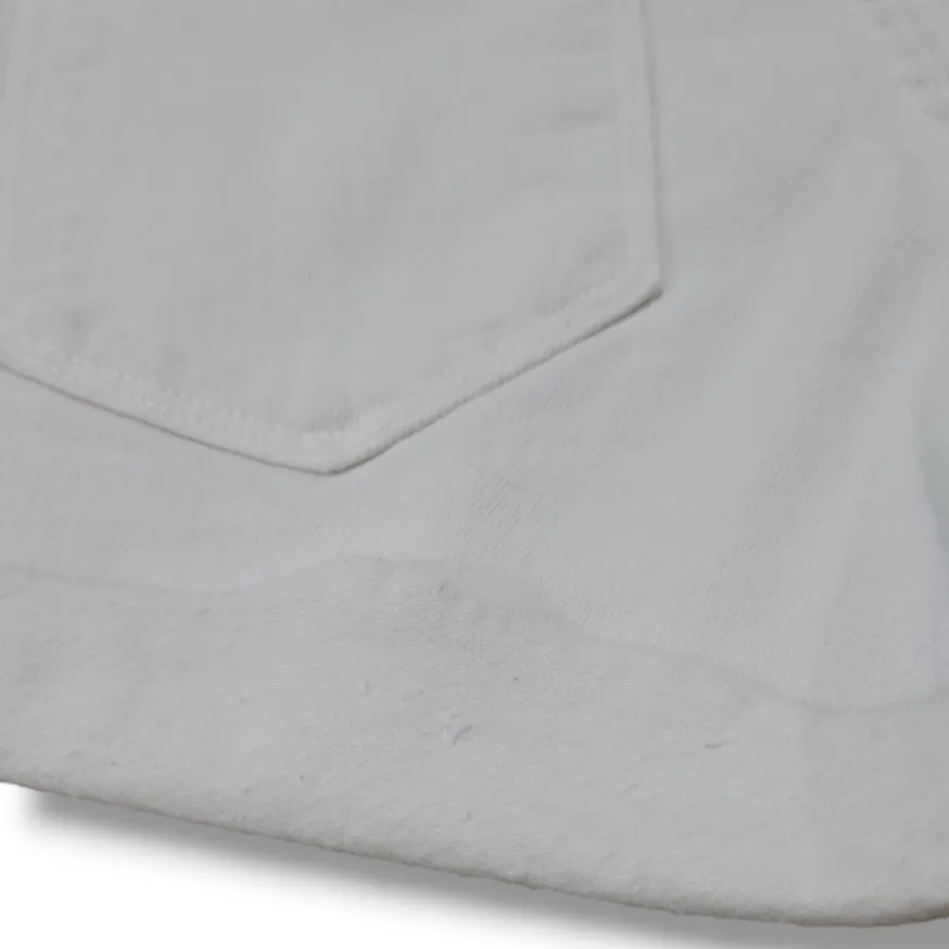 Frame Shorts Size 24 27x3 Frame Denim Le Cutoff Jean Shorts Cuffed Stretch  - Image 3