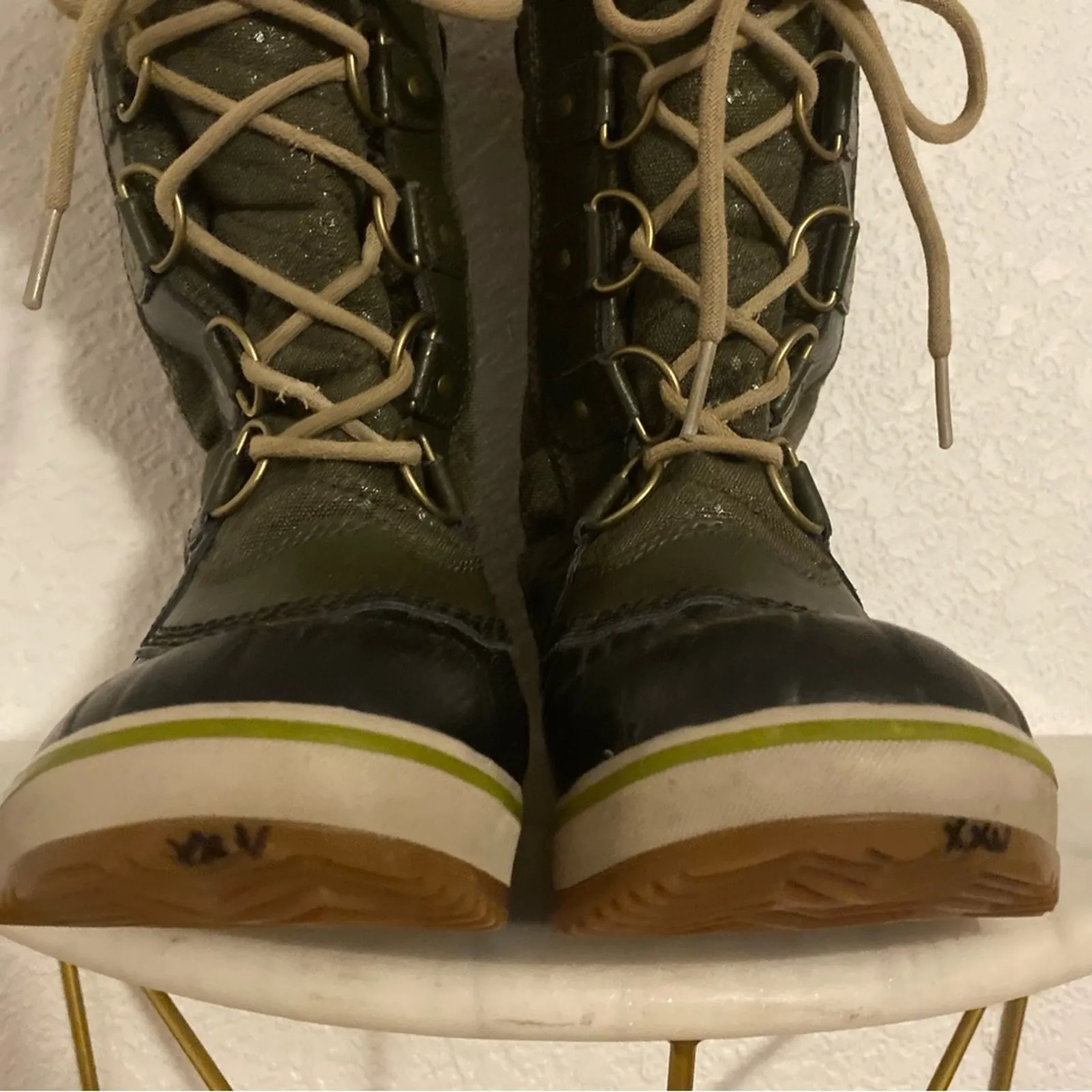 Sorel Tofino Il Boot Womens Style : Nl2333 Peatmoss Green Black Womens Size 6 - Image 5