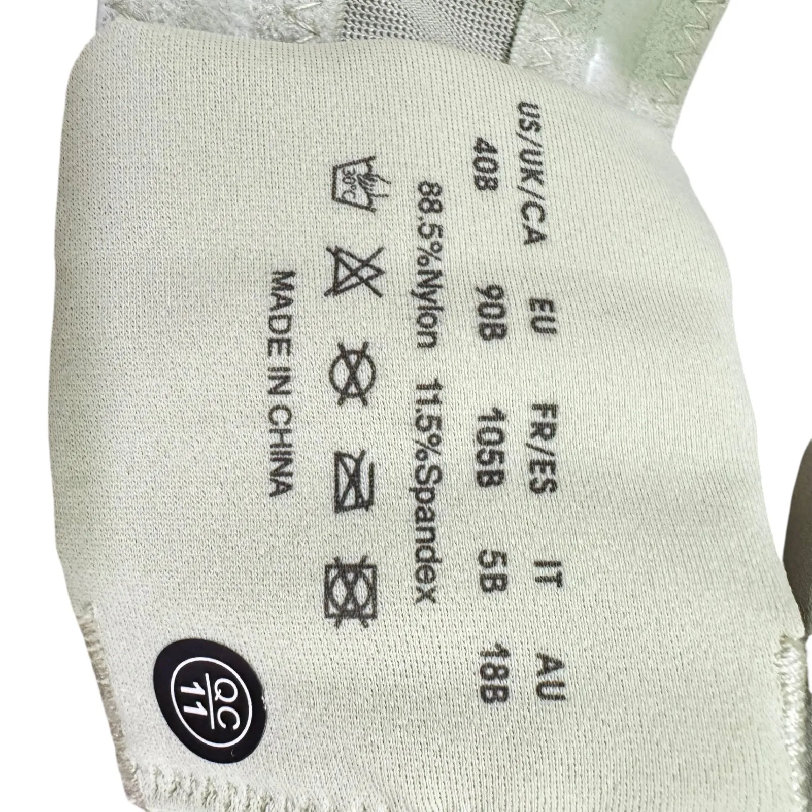 Wingslove Green Strapless Bra 40B Adjustable Convertible Comfort‎ Smooth Size undefined - Image 7