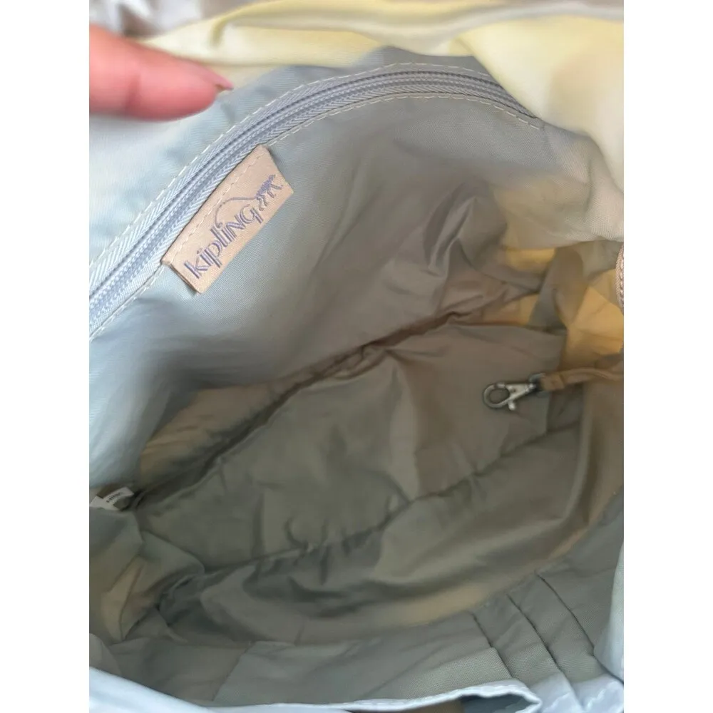 NWT Kipling Women's New Rita Cream Medium Adjustable Messenger Crossbody Bag - Image 6
