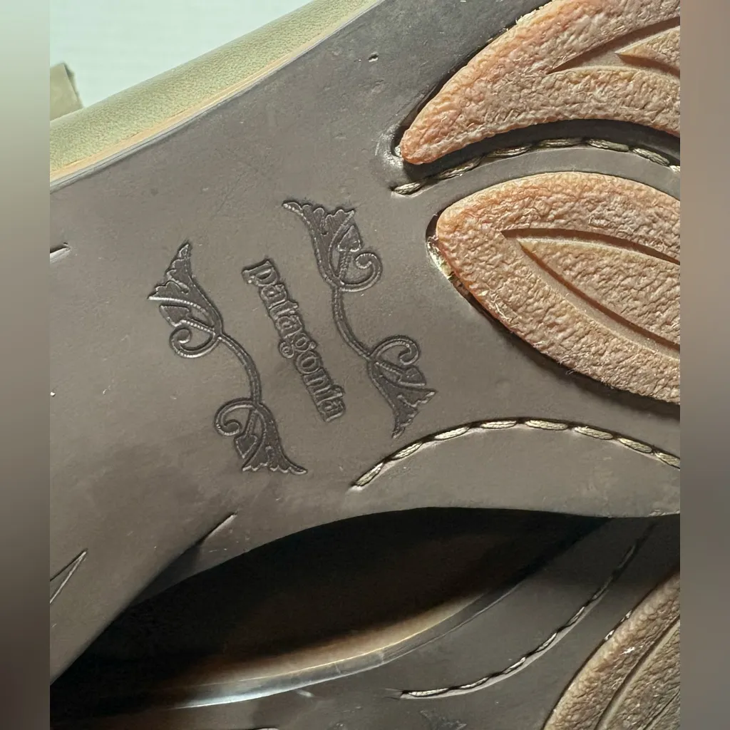 PATAGONIA Addie Peat Brown Leather Suede Boots - Image 7