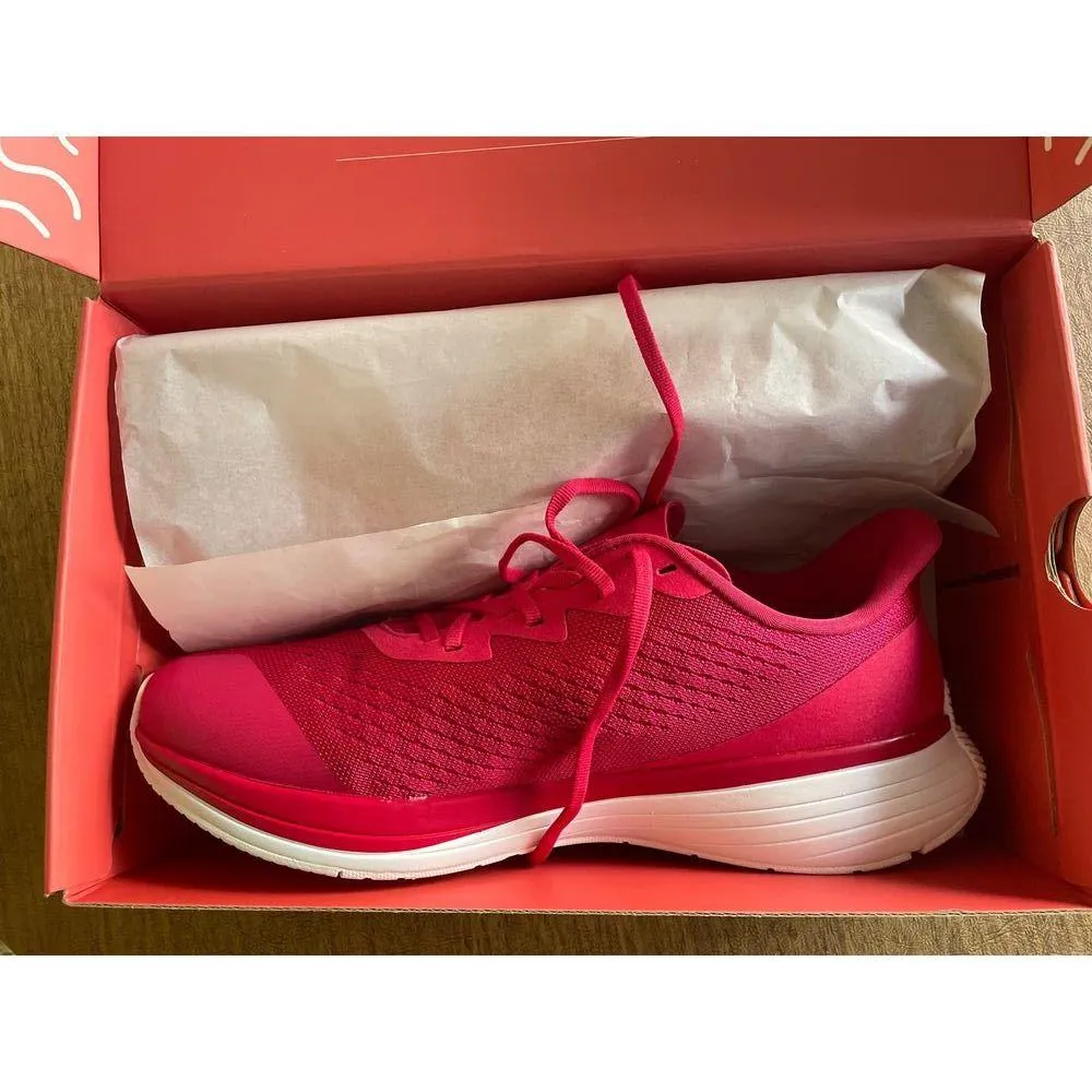 NEW Lane Eight relay Trainer Sneakers 12 Womens Hibiscus Lace Up Running Fitness Pink Size 10 - Image 7