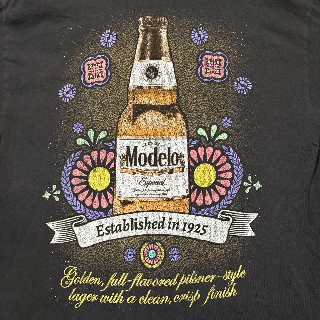 Cerveza Modelo Established in 1925 T-Shirt Size Medium - Image 2