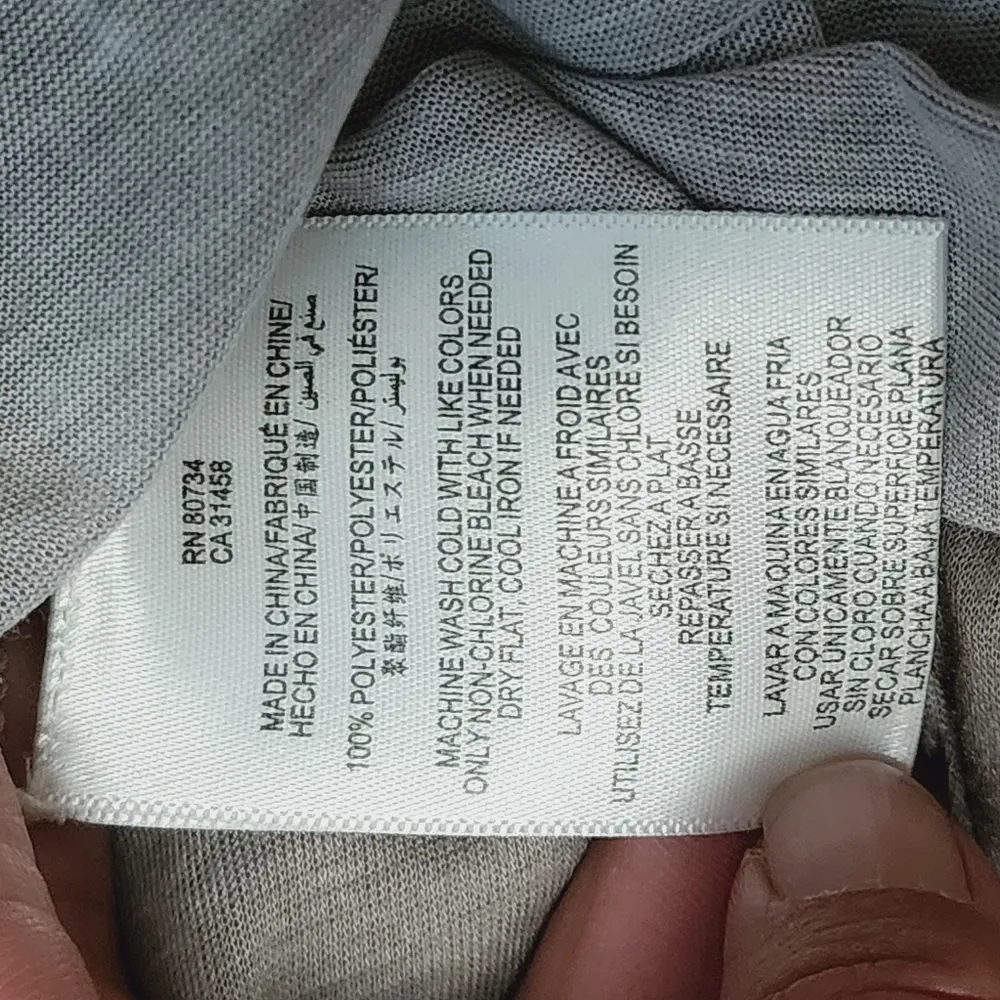 Bcbgmaxazria Taupe Patterned Dolman Sleeve Top Size Small - Image 8