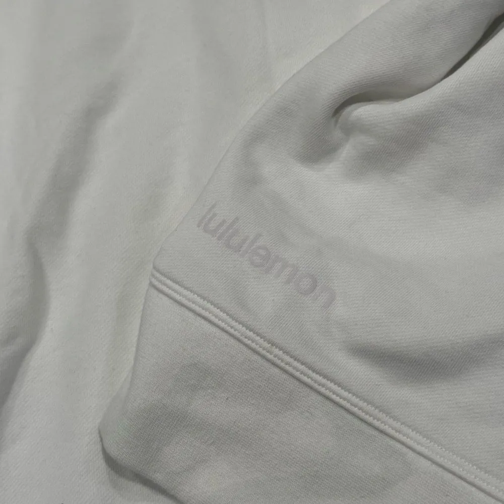 Lululemon  Perfectly Oversized Crewneck Sweatshirt Bone Women’s 6 - Image 4