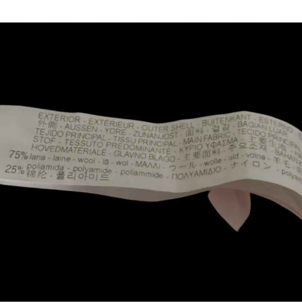 Zara Black Wool Blend Faux Fur Jacket Vest Pockets Women Size Small S Oversized - Image 11