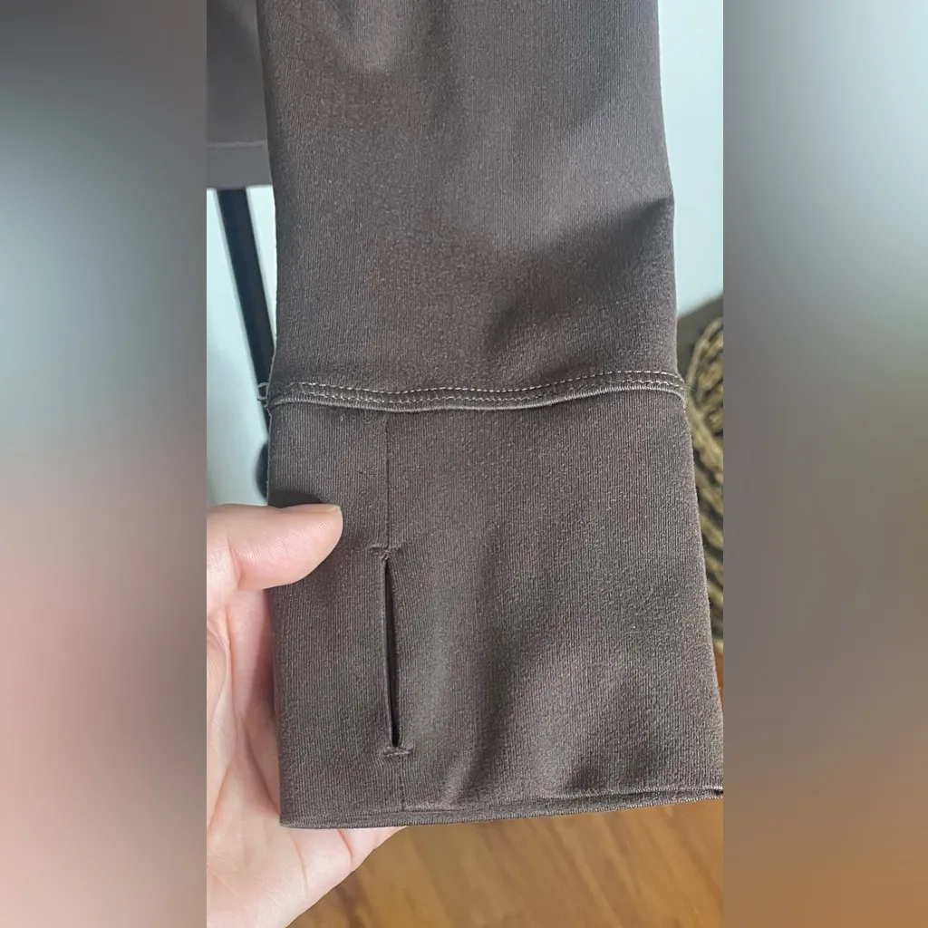 All in Motion- Women's Chocolate Brown Full Zip Jacket Size M - Image 6