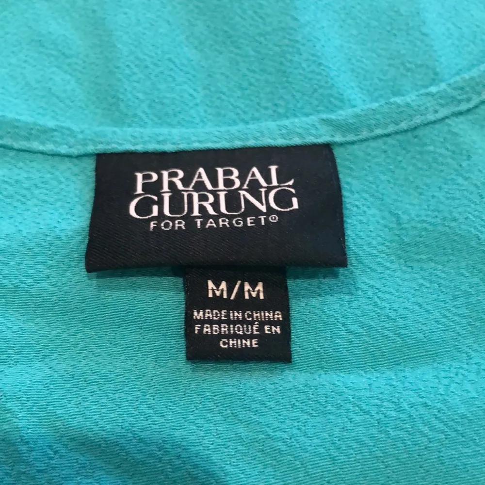 Prabal Gurung for Target Racerback Tank (M) Blue Size M - Image 6