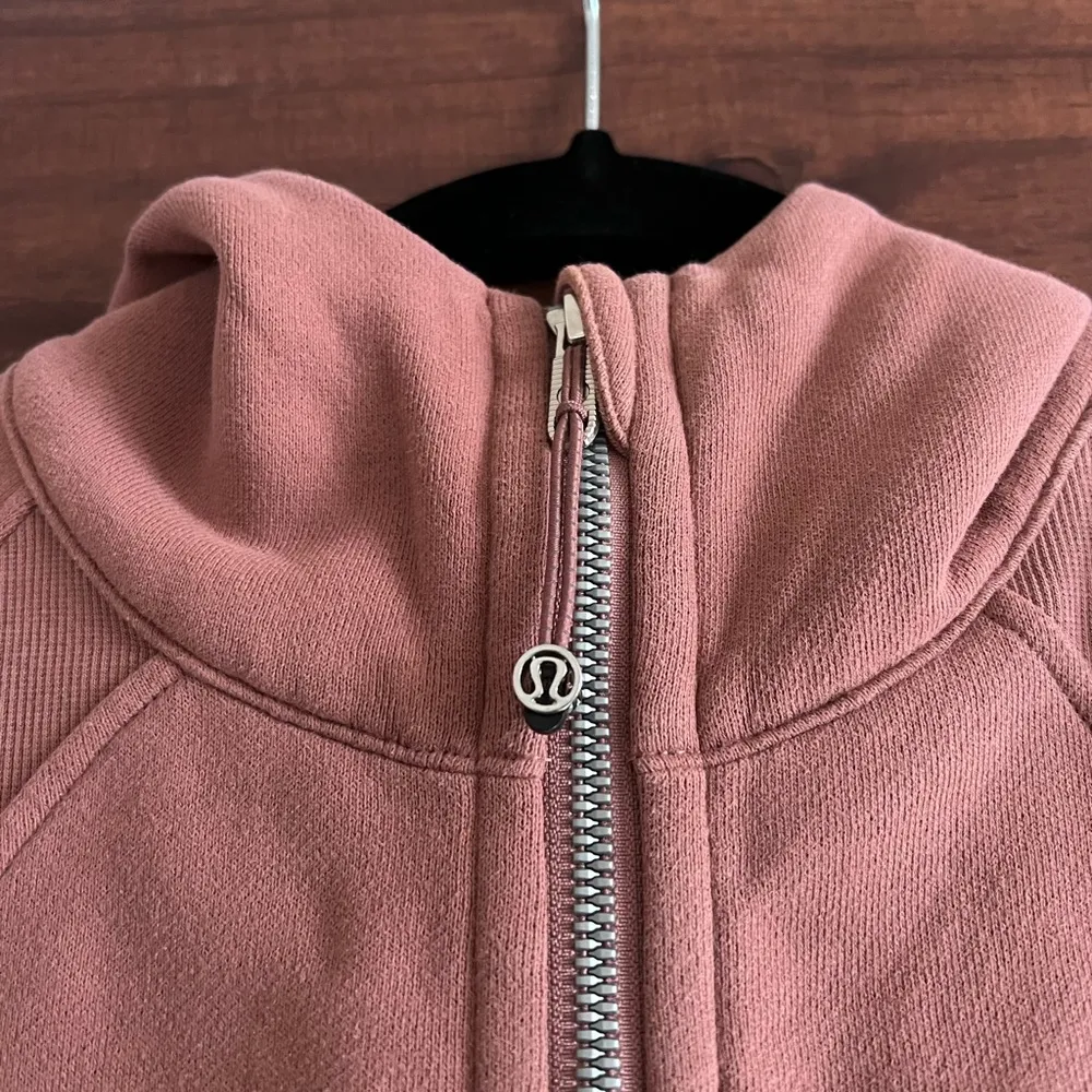 Lululemon Scuba Oversized 1/2 Zip Hoodie Spiced Chai - Image 7