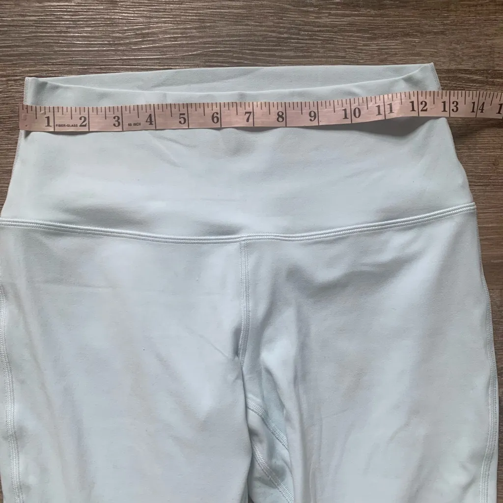 Lululemon Light Blue High-Waisted Leggings 8 - Image 4