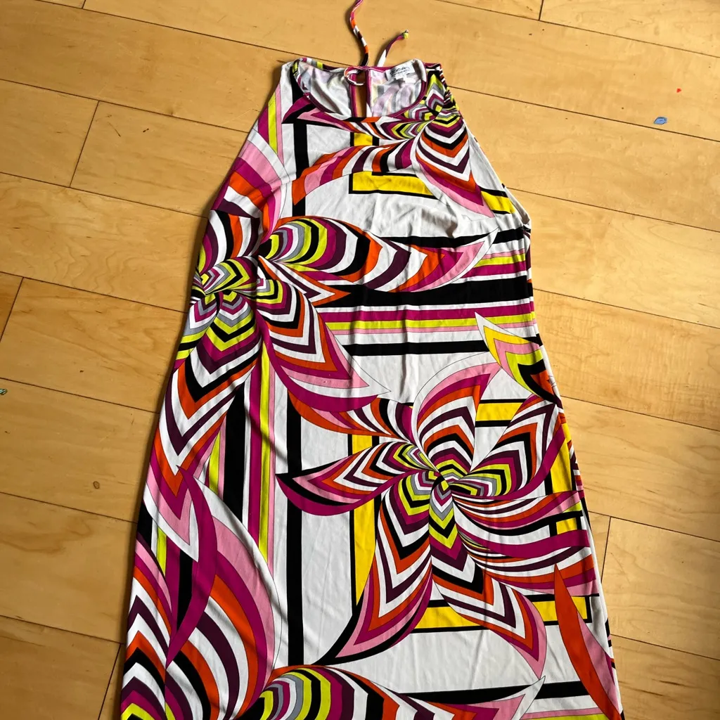 Italian Made Dress Domani size medium Pink - Image 7