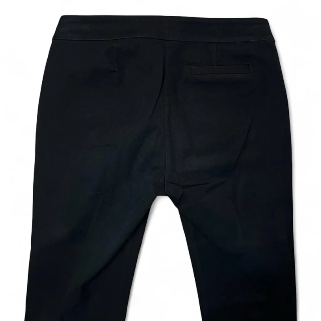 Eileen Fisher Black fitted cotton pants ankle length business casual work siren - Image 3