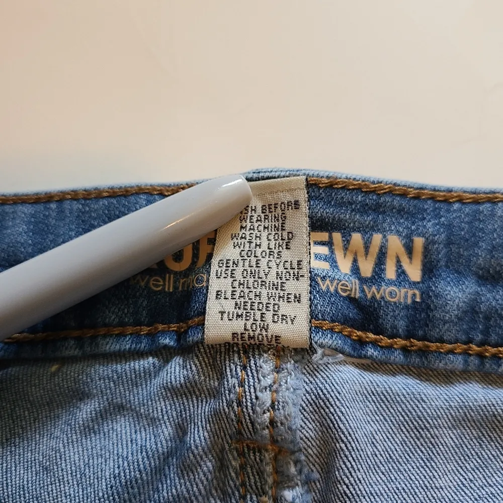 Ruff Hewn Size 10 Floral Embroidered High Rise Mom Jean - Image 10