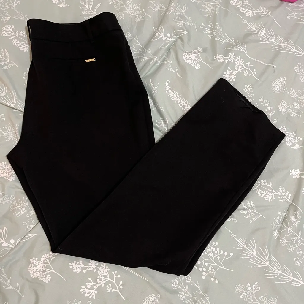 Anne Klein Black Trousers Dress Pants Sz L 12 14 - Image 2