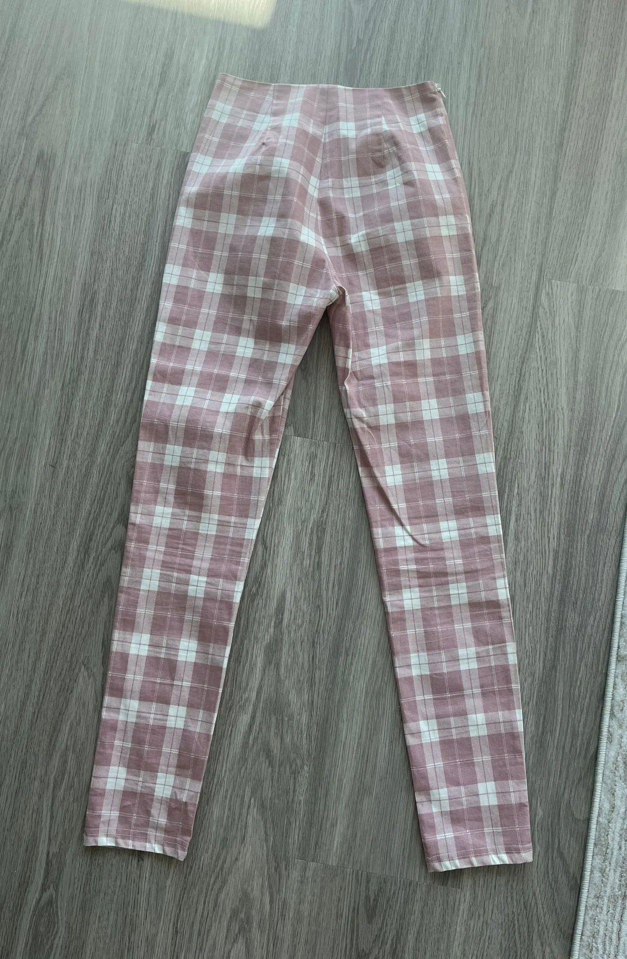 Pink Plaid Pants - Image 4