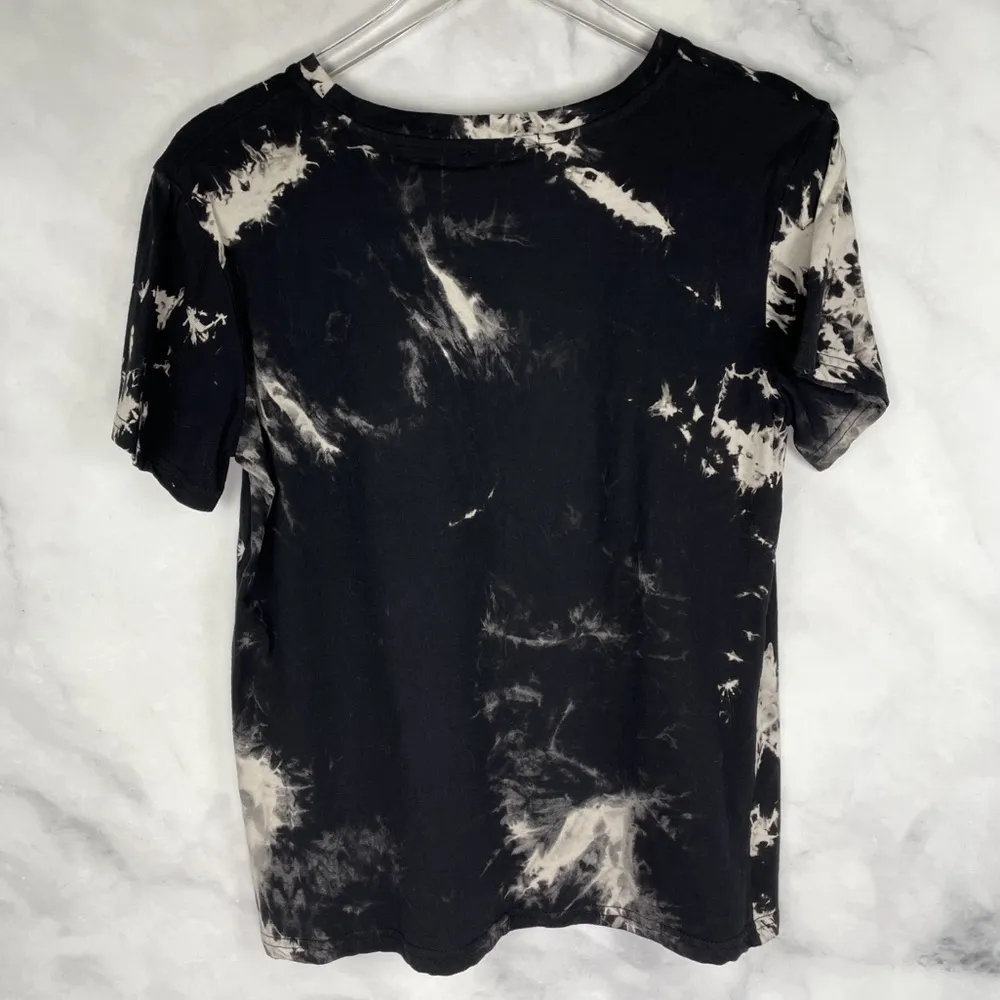 Los Angeles Spellout Graphic Tie Dye Acid Wash Oversized Boxy Tee T Shirt Top LA - Image 5